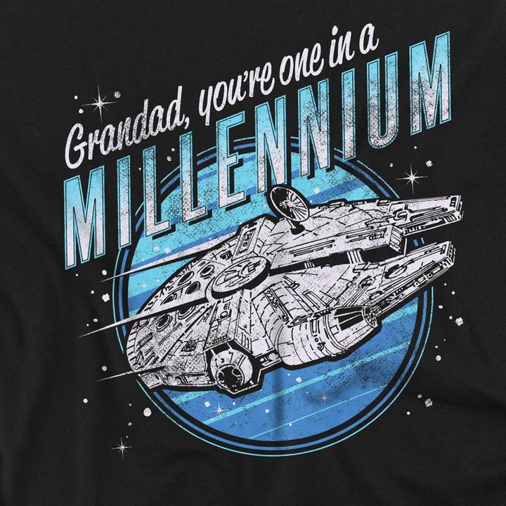 Produktbild Star Wars Grandad One In A Millennium TShirt (4XL)