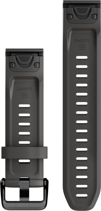Image du produit Garmin Bande QuickFit (20 mm, Silicone, fenix 7S, fenix 7S solaire)