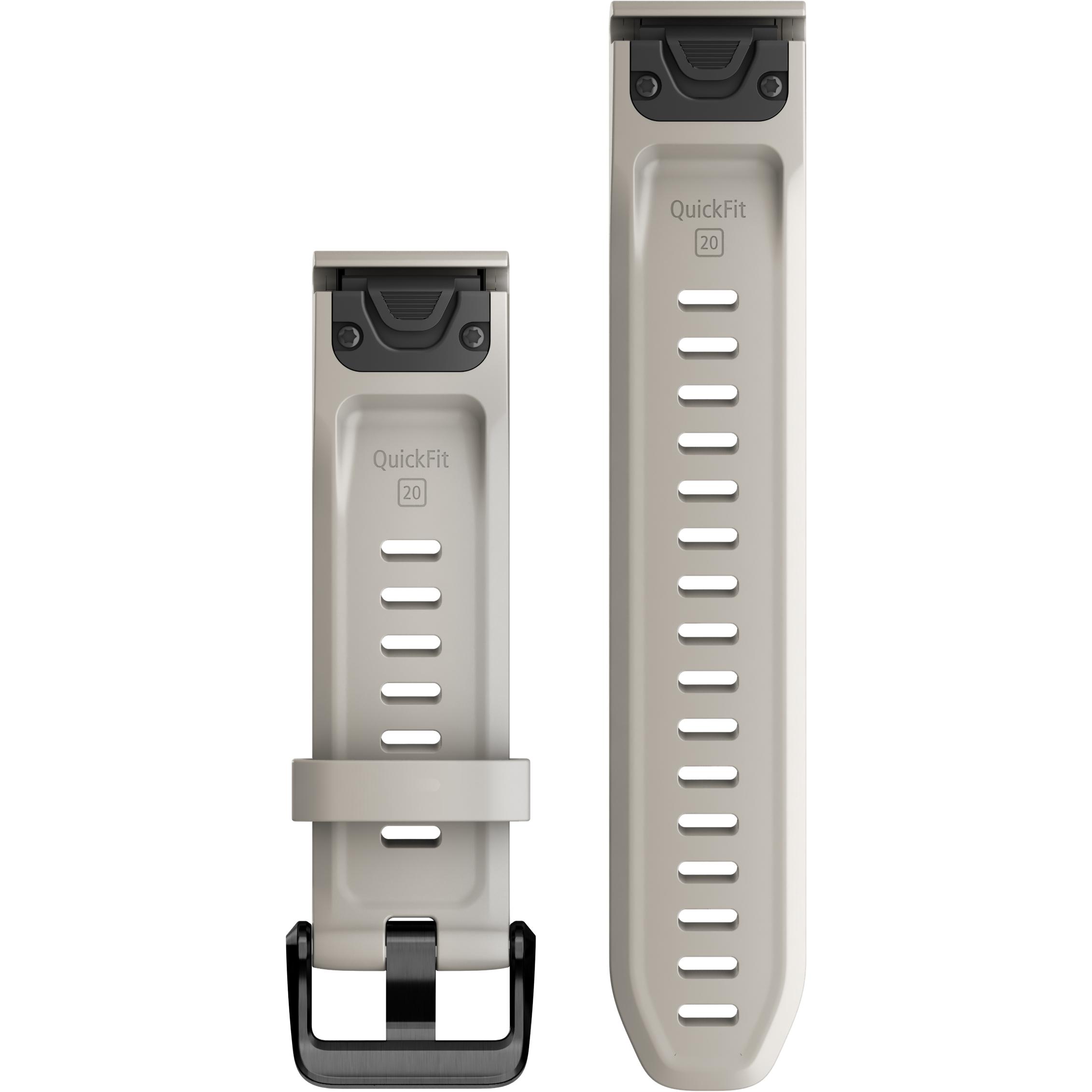 Thumbnail - Garmin QuickFit Band (20 mm, Silikon, fenix 7S, fenix 7S Solar), Uhrenarmband, Beige