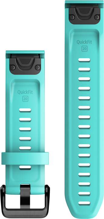 Image du produit Garmin Bande QuickFit (20 mm, Silicone, fenix 7S, fenix 7S solaire)