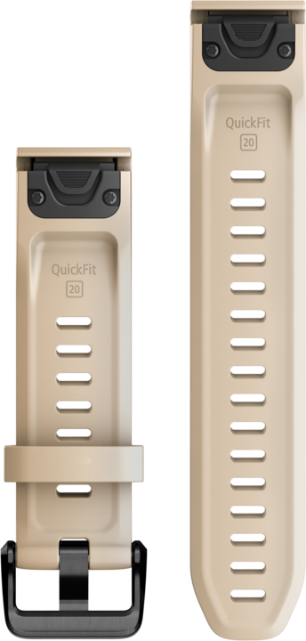 Image du produit Garmin Bande QuickFit (20 mm, Silicone, fenix 7S, fenix 7S solaire)