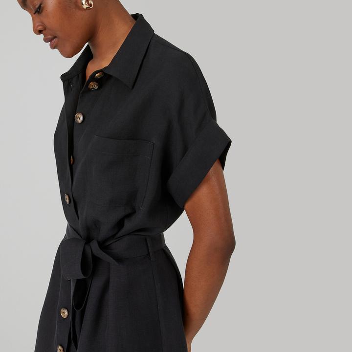 Produktbild La Redoute Collections Hemdblusenkleid Signature (44)