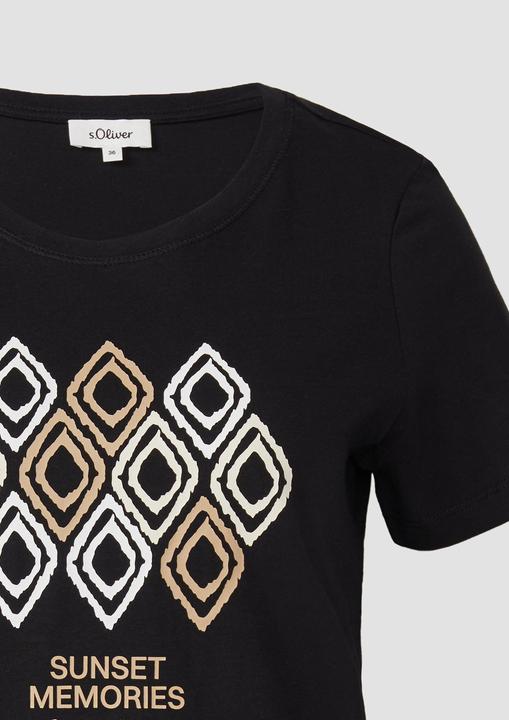Produktbild S.Oliver T-Shirt Jersey-T-Shirt mit Frontprint (42)