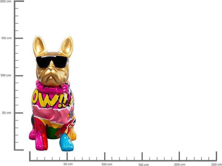 Actual product image Kare Design Decorative figure Graffiti Dog 152cm