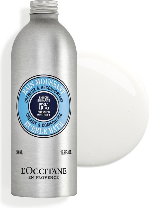 Actual product image L'Occitane Shea butter bubble bath limited edition (500 ml)