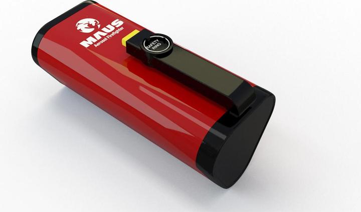 Actual product image Maus Xtin Grand - 3 times as powerful fire extinguisher
