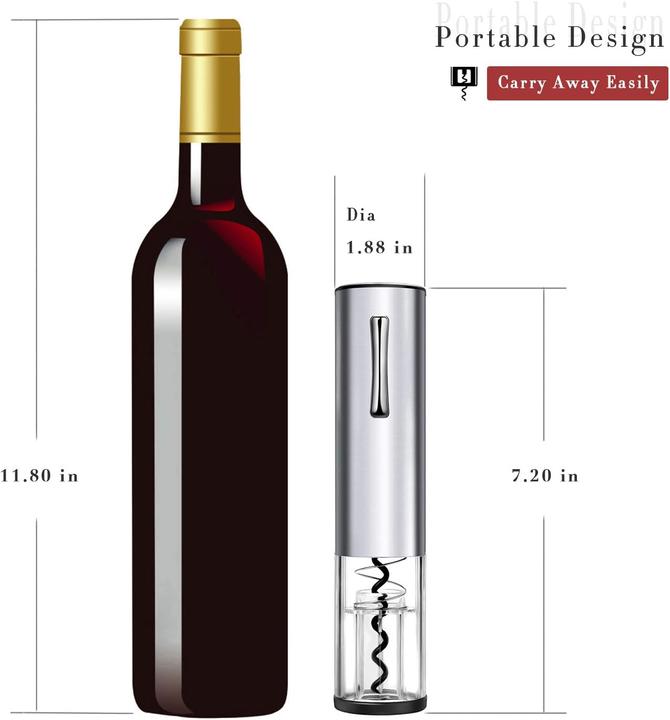 Actual product image Wiwoney Electric corkscrew (Electric corkscrew)