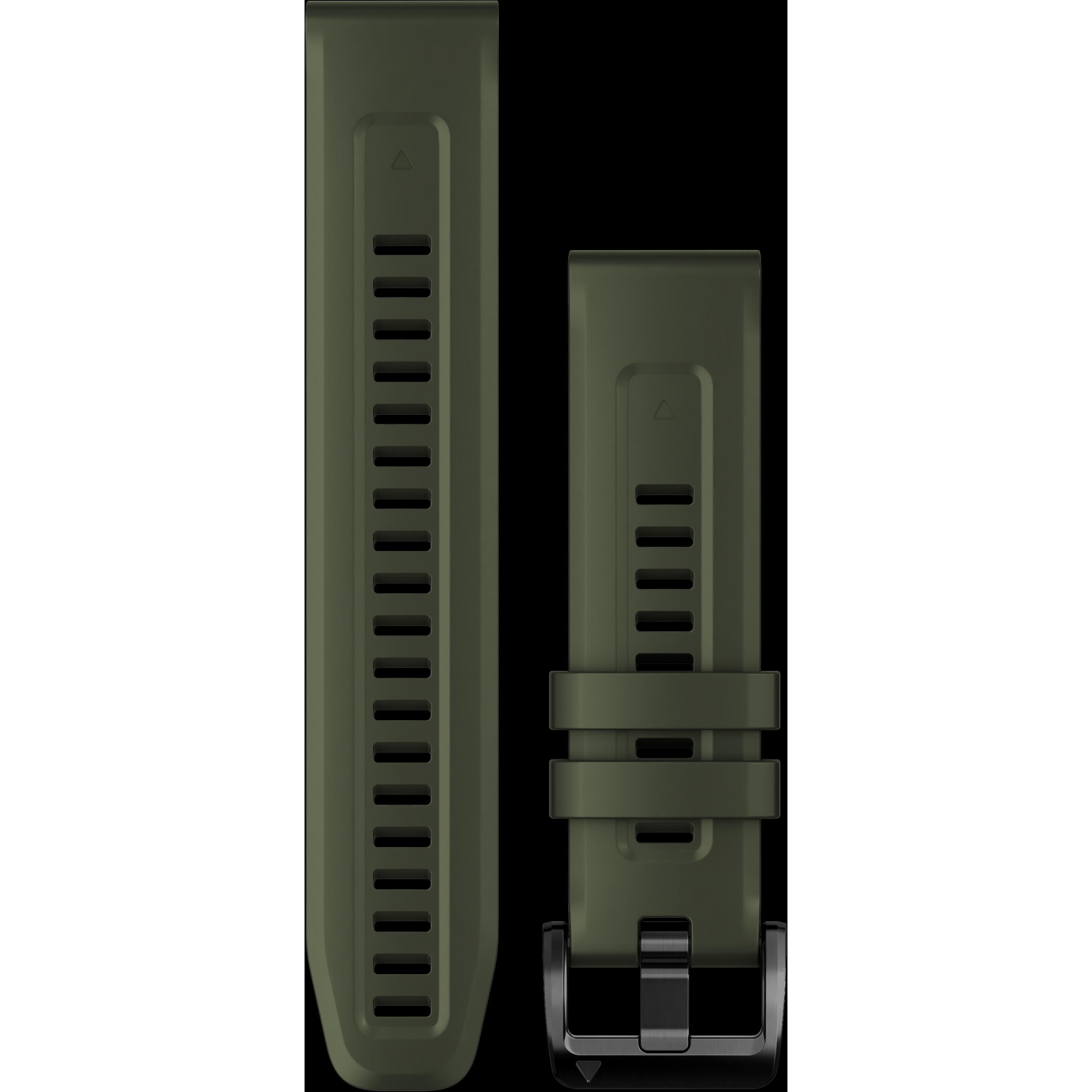 Garmin QuickFit Band (22 mm, Silikon, fenix 7, fenix 7 Solar), Uhrenarmband, Grün