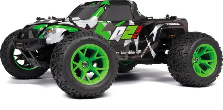 Maverick Quantum2 MT Flux 1/10th Monster Truck - Green (Presque prêt à être conduite)