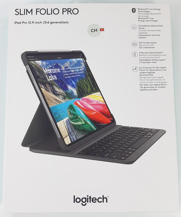 Produktbild Logitech Slim Folio Pro (CH, iPad Pro 12.9 2018 (3. Gen))