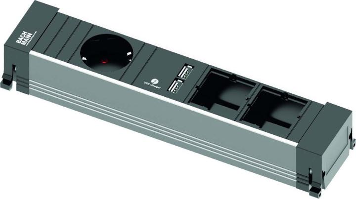 Produktbild Bachmann Power Frame power unit ALU (1 x, CEE 7/3, 0.20 m)