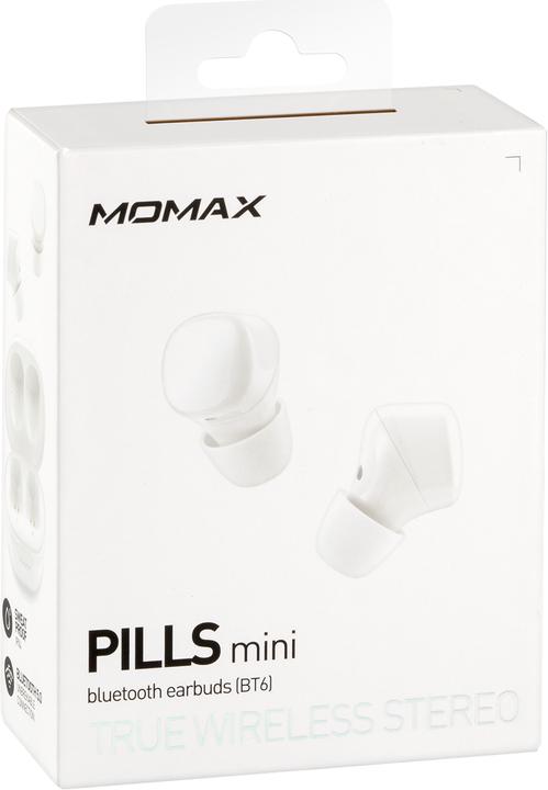 Produktbild Momax Audio PILLS MINI Bluetooth Earbuds (5 h, Kabellos)