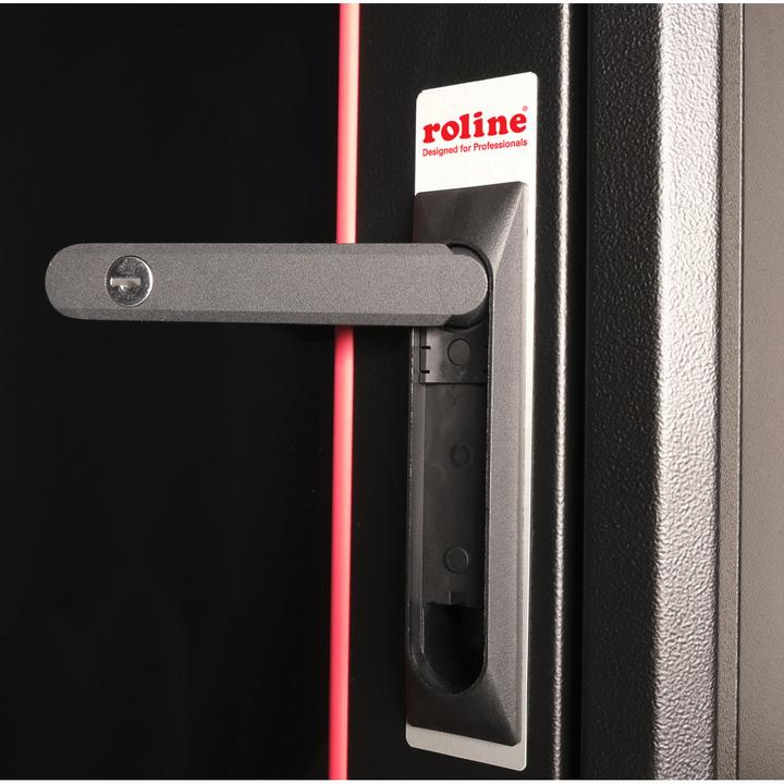 Actual product image Roline 19-inch network cabinet Basic 32 U (32 RU, 19 inch rack)