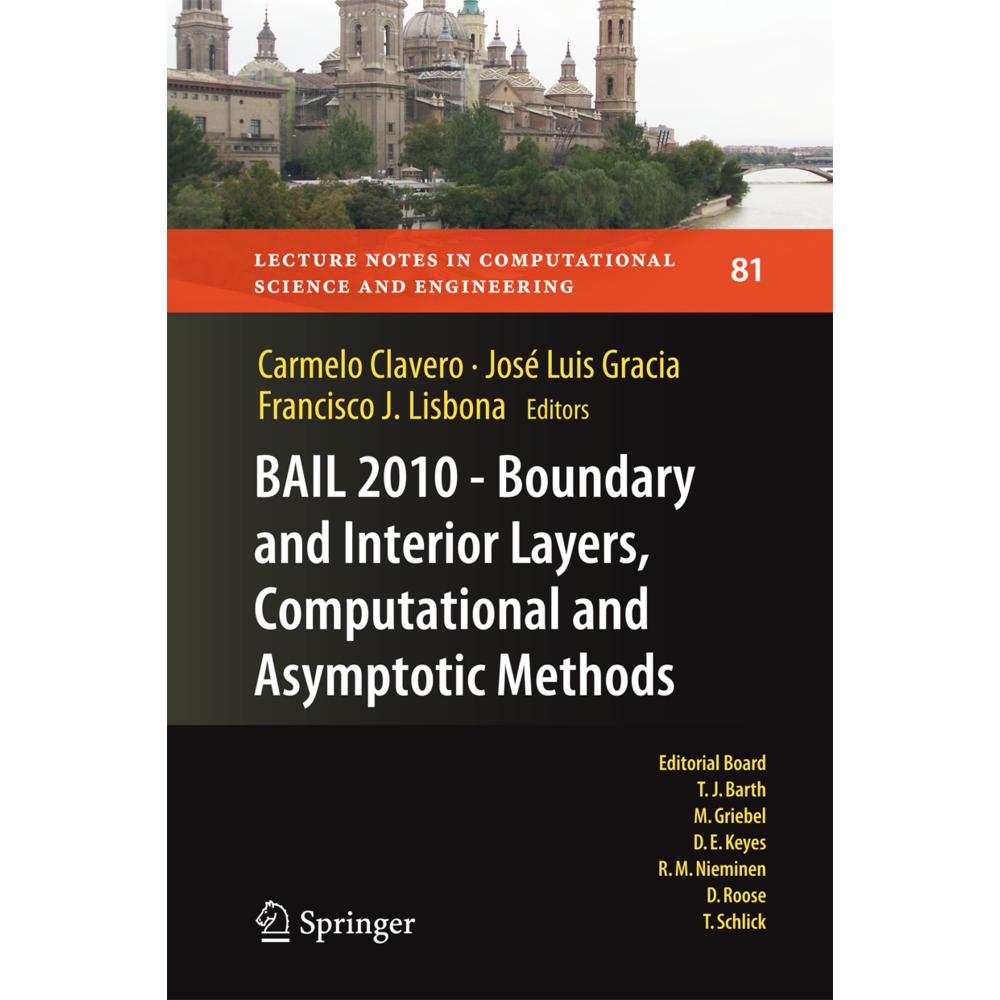 BAIL 2010 - Boundary and Interior Layers, Computational and Asymptotic Methods, Fachbücher von Carmelo Clavero, José Lui...