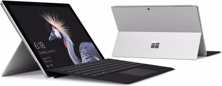 Produktbild Microsoft Surface Pro Type Cover mit Fingerprint (CH, Surface Pro (2017), Surface Pro 4, Surface Pro 3)