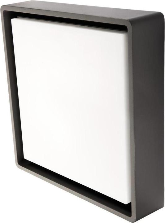 Actual product image Sg Lighting FRAME LED surface mounted luminaire, 6W, 3000K, 500lm, graphite, matt, converter, IP66 (630 lm)