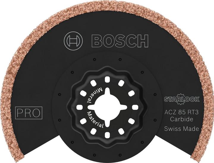 Bosch Professional Zubehör PRO ACZ 85 RT3 lama per utensili multifunzione, 85 x 2,5 mm