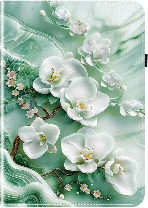 Actual product image Cover-Discount Galaxy Tab A11 / A9 - Etui mit stilvollem Motiv (Galaxy Tab A9)