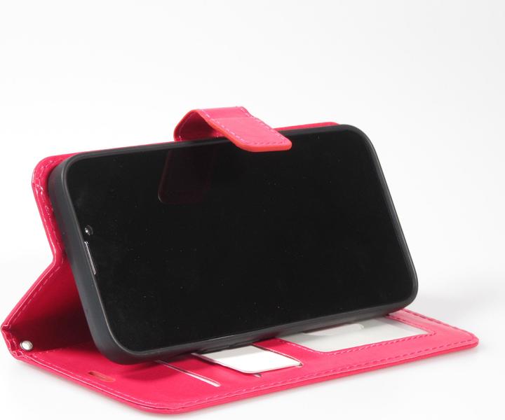 Immagine prodotto PhoneLook Custodia in pelle premium flip Rosa scuro (Samsung Galaxy S24 FE)