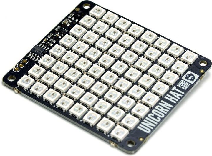 Actual product image Pimoroni Unicorn HAT (HAS)