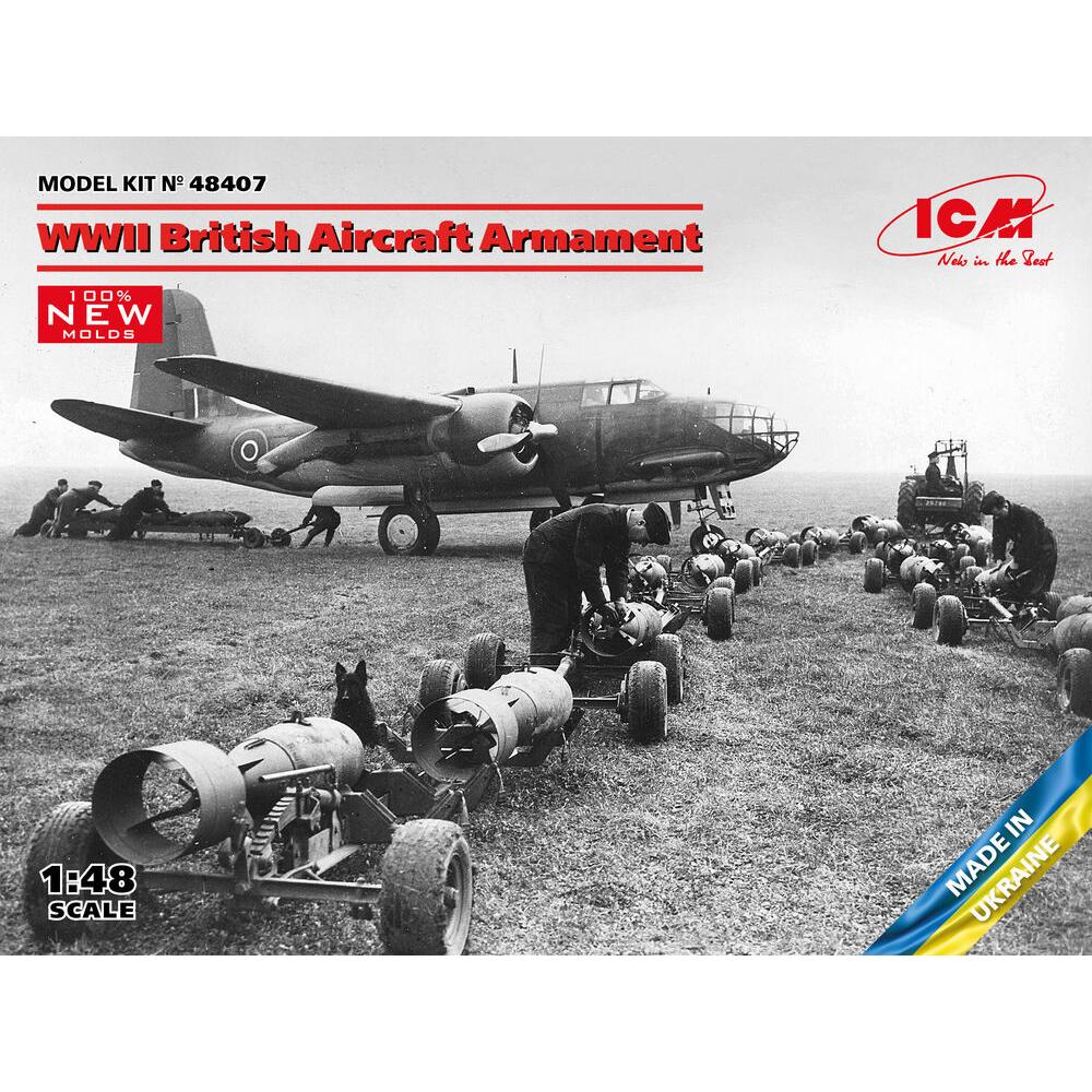ICM WWII British Aircraft Armament (100% new molds)