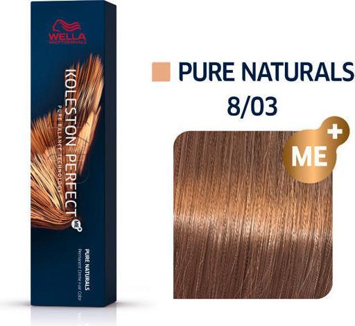Productafbeelding Wella Puur Natuur (8/03 lichtblond natuurlijk goud)