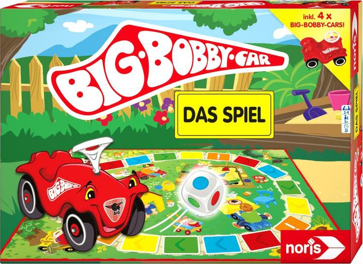 Actual product image Noris Bobby Car Game (German, 2 - 4 Players)