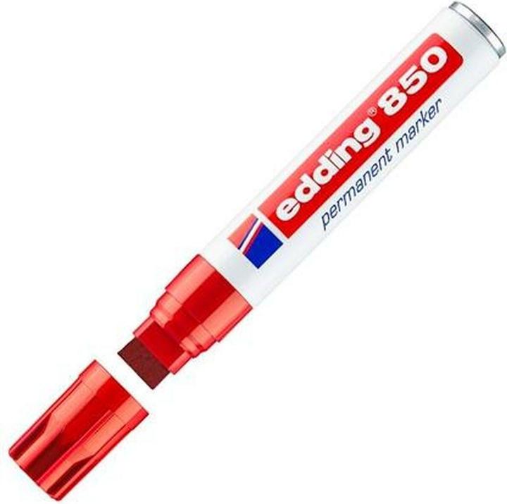 Produktbild Edding 850 Permanent Marker, Keilspitze, versch. Farben (5x)