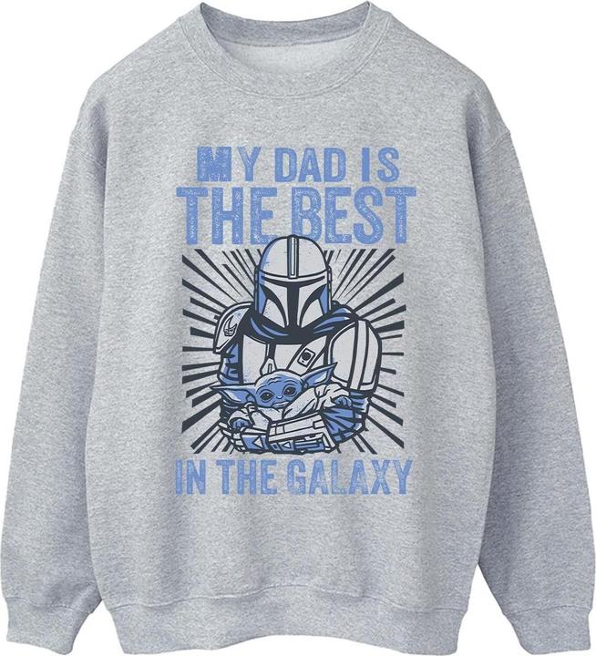 Image du produit Star Wars - Sweat MANDALORIAN BEST DAD - Homme (S)