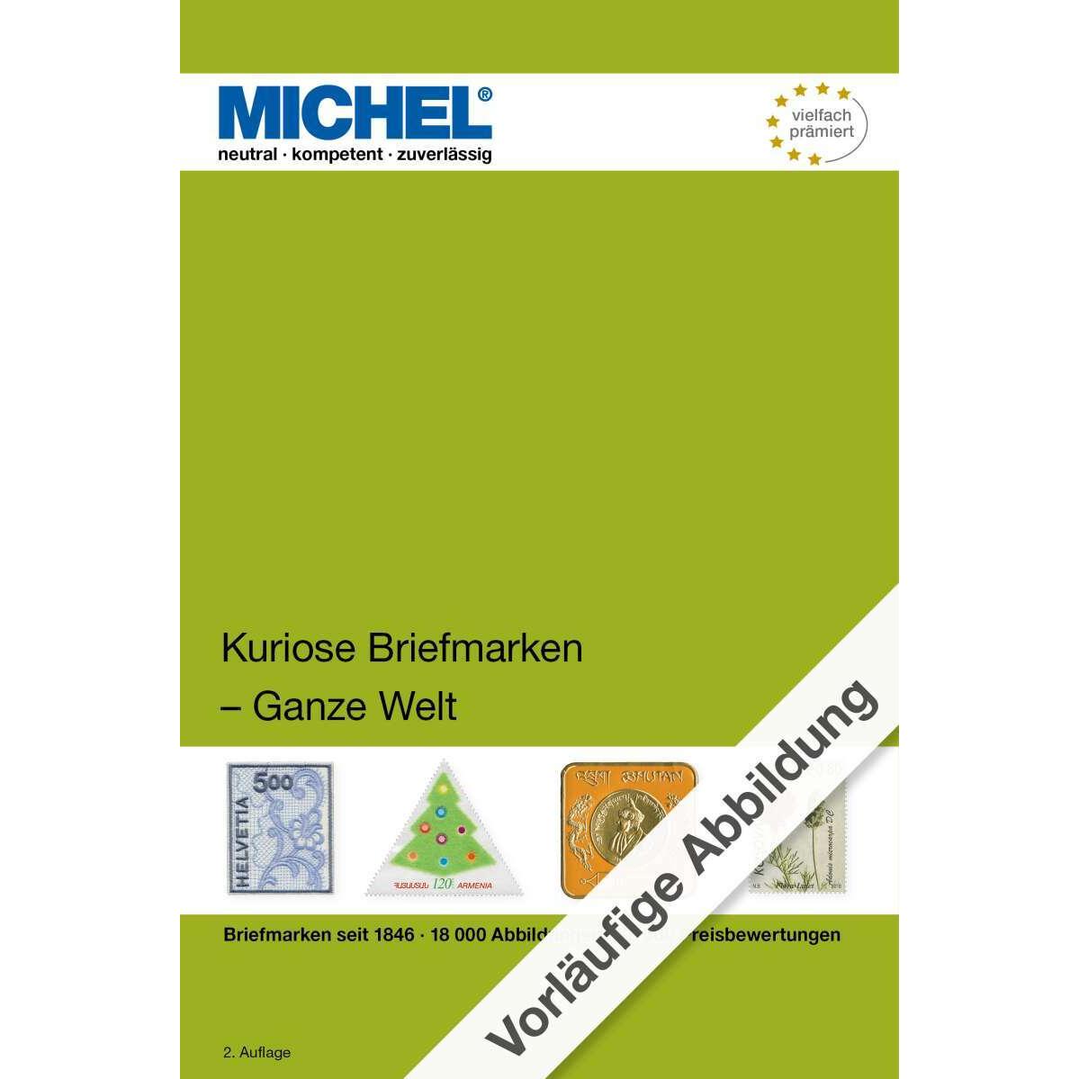 Kuriose Briefmarken, Sachbücher von MICHEL-Redaktion