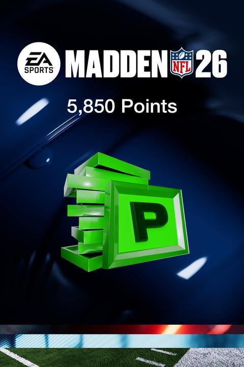 Produktbild Microsoft Xbox Madden NFL 26: 5850 MUT POINTS Download Code