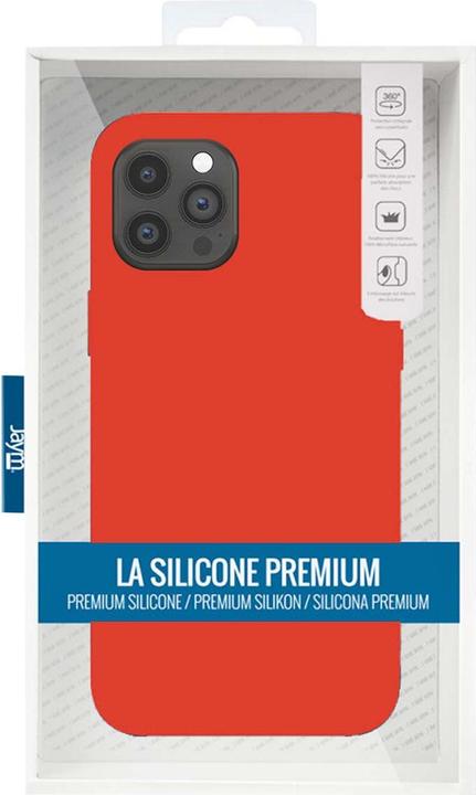 Actual product image Jaym Premium silicone case, Red Series (Apple iPhone 14)