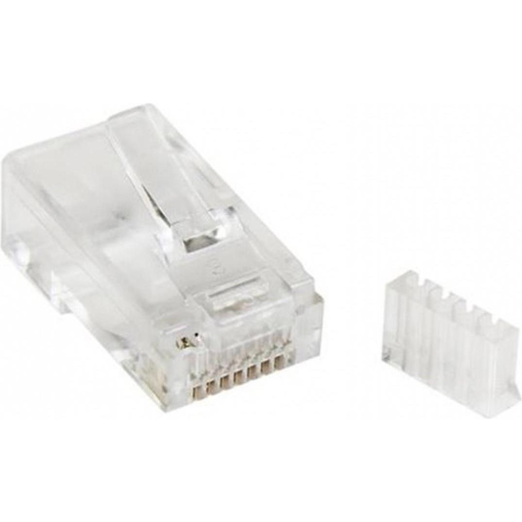 StarTech Solid Wire Cat 6 Modular Plug (Netzwerkkabel Stecker), Netzwerk Zubehör