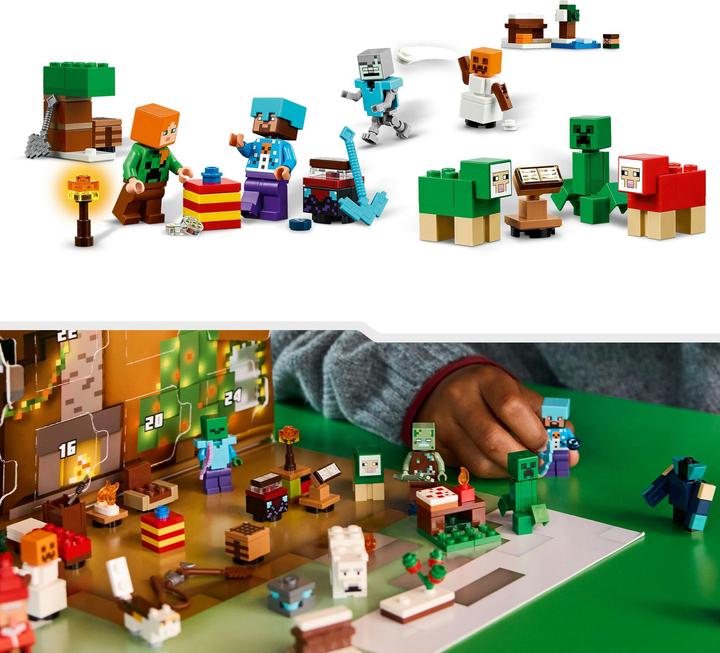 Immagine prodotto LEGO Calendario dell'Avvento 2025 (LEGO Minecraft, 21280)