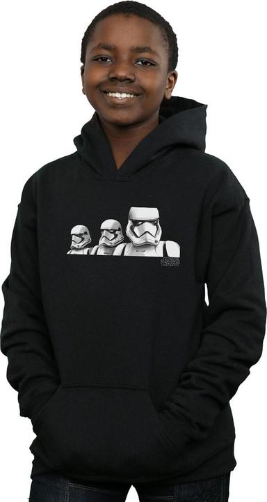 Actual product image Star Wars Boys The Rise Of Skywalker Troopers Band Hoodie (116)