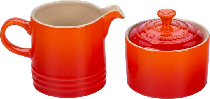 Le Creuset Creuset Melk en Suiker set Oranjerood
