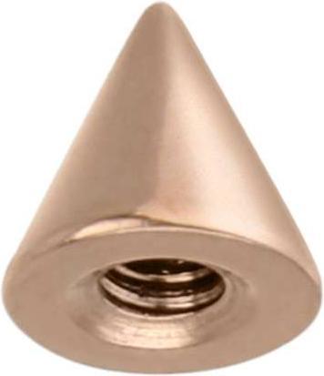 Produktbild Bijouteria Piercingverschluss (PVD Beschichtung (goldfarbig), Chirurgenstahl 316L)