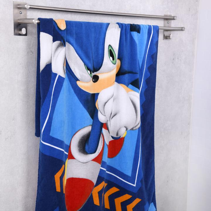 Image du produit Herding Badetuch Sonic, 75 x 150 cm, Mehrfarbig (75 x 150 cm)