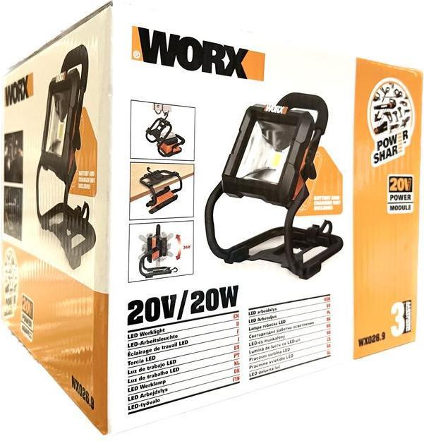 Actual product image Worx Powershare WX026.9 (1500 lm)