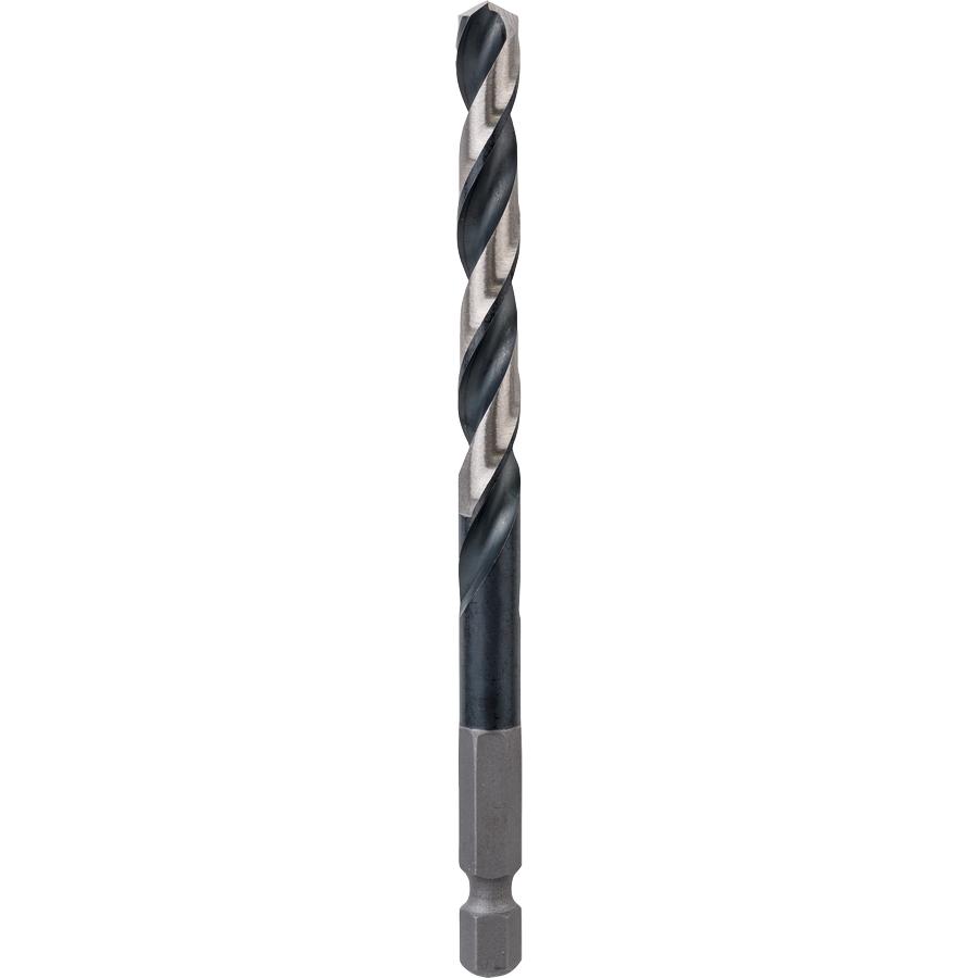 Bosch Professional Zubehör, Punta da trapano, PRO Metal HSS-G HEX Impact Spiralbohrer, 7mm (7 millimetri)