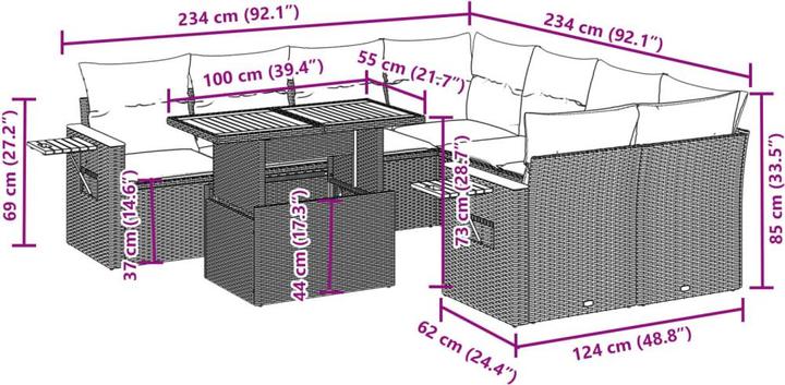 Produktbild vidaXL Mauri