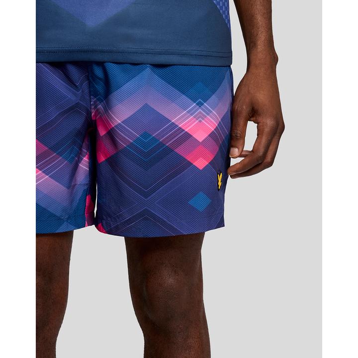 Produktbild Lyle and Scott Bade-Short mit Zickzackmuster (XL)