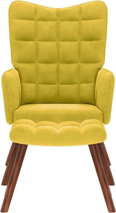 Image du produit vidaXL Relaxsessel mit Hocker