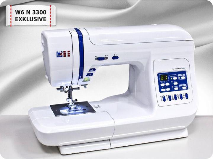Produktbild W6 Stickmaschine N 3300 Exklusive (130 x 200 mm)
