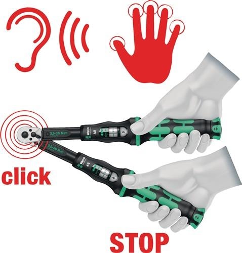 Productafbeelding Wera Click-Torque C 2 (1/2", 20 Nm, 100 Nm)
