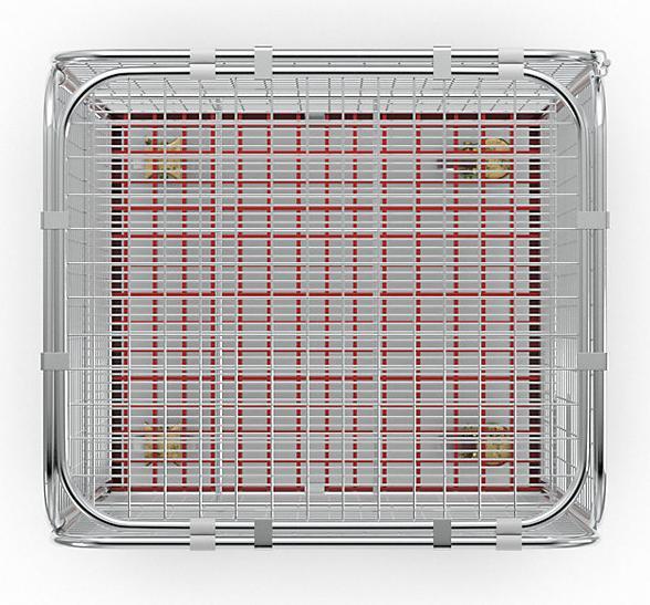 Actual product image kaiserkraft Roll container SAFE (500 kg)