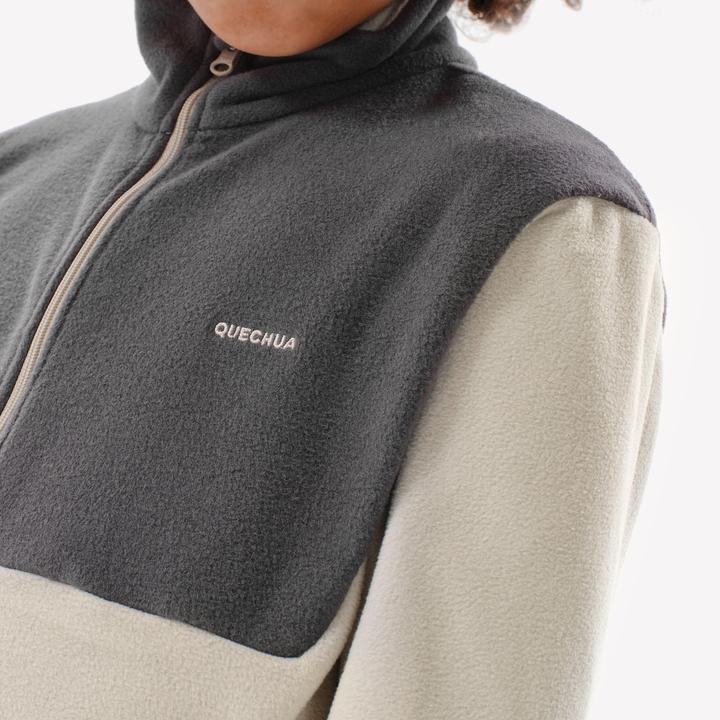 Produktbild Quechua Fleecepullover Kinder Jungen 1/2 Reissverschluss Wandern - MH100 TW (10XL)