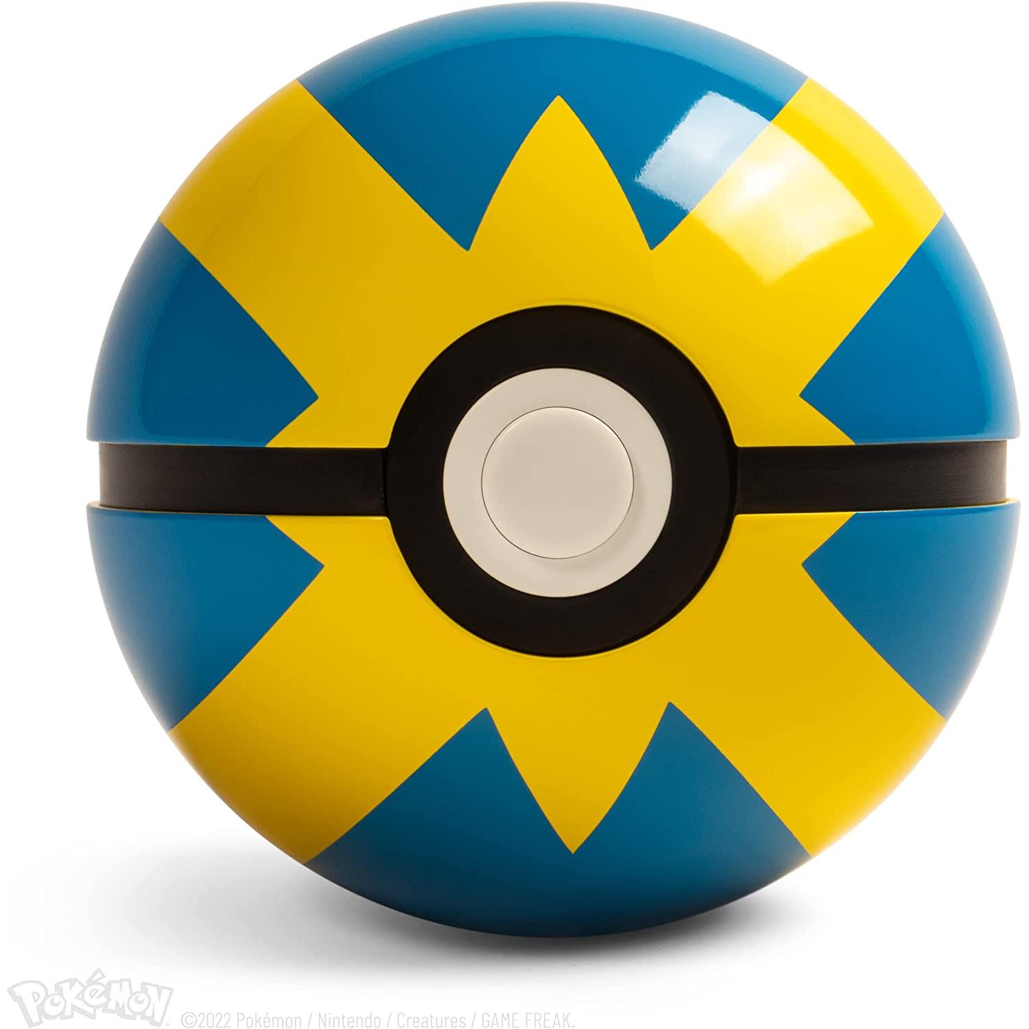 Nintendo Pokémon: Die-Cast Collectible Quick Ball Replica