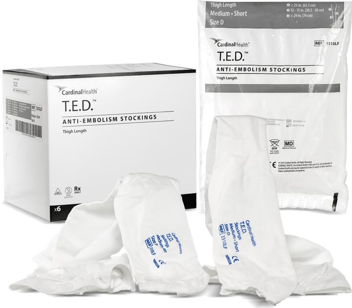 Produktbild TED Oberschenkel latexfrei lang (S)