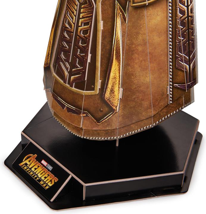 Actual product image Spin Master 4D BUILD - Puzzle 3D MARVEL - Maquette Avengers 142 Pièces - Gant de l'Infini Thanos Saga - Puzzle A (142 pieces)